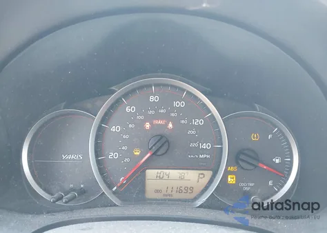 2012 Toyota Yaris Le from USA, damaged, VIN JTDKTUD35CD539206